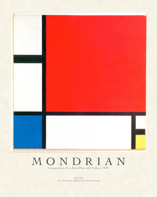 Mondrian - Composition with Red Blue and Yellow