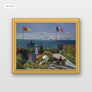 Monet - Garden At Sainte - adresse