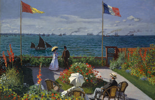 Monet - Garden At Sainte - adresse