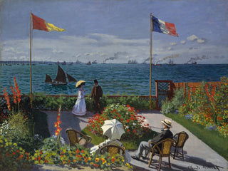 Monet - Garden At Sainte - adresse
