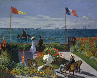 Monet - Garden At Sainte - adresse