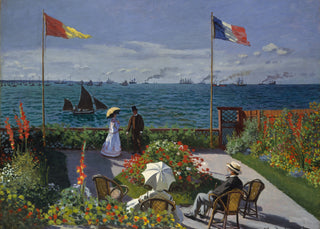 Monet - Garden At Sainte - adresse