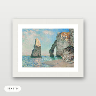 Monet - The Cliffs At Etretat