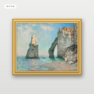 Monet - The Cliffs At Etretat