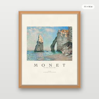 Monet - The Cliffs At Etretat