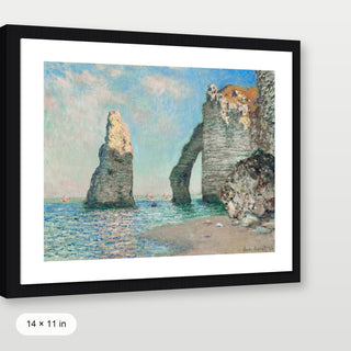 Monet - The Cliffs At Etretat