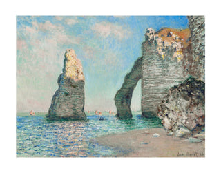 Monet - The Cliffs At Etretat