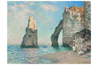 Monet - The Cliffs At Etretat