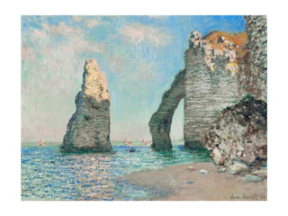 Monet - The Cliffs At Etretat