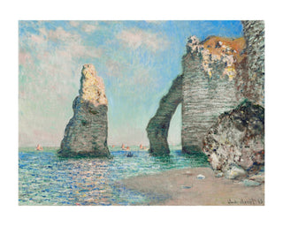 Monet - The Cliffs At Etretat