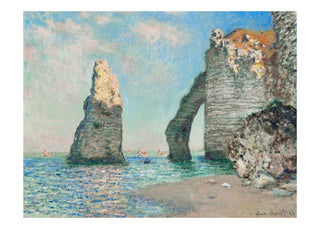 Monet - The Cliffs At Etretat