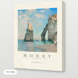 Monet - The Cliffs At Etretat P2