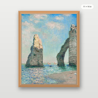Monet - The Cliffs At Etretat P2