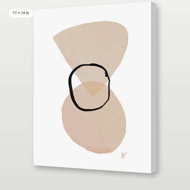 Neutral Shapes P1, Gallery Wrap