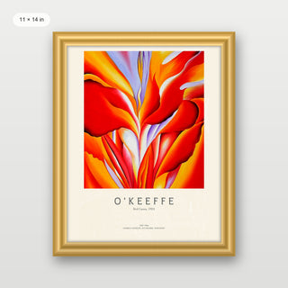 Okeeffe - Red Canna