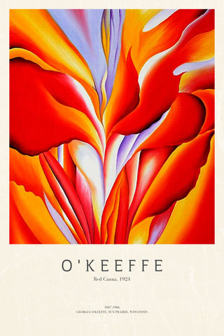 Okeeffe - Red Canna