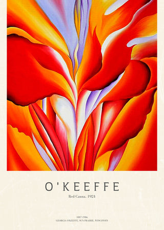 Okeeffe - Red Canna