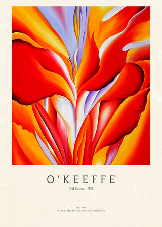 Okeeffe - Red Canna