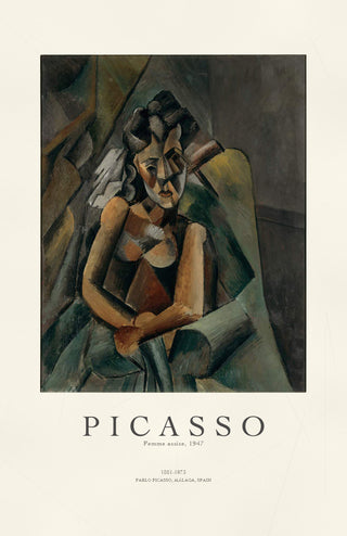Picasso - Femme Assise