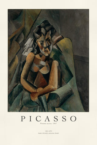 Picasso - Femme Assise