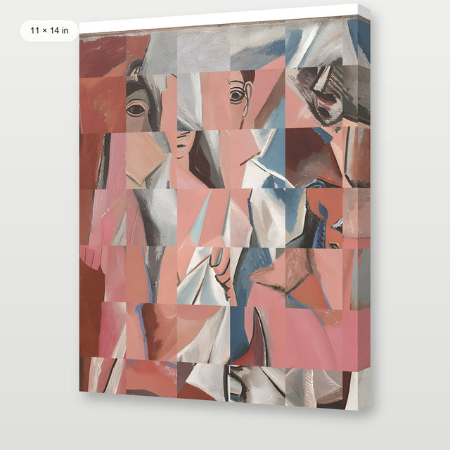 Picasso - Les Demoiselles D'avignon, Gallery Wrap