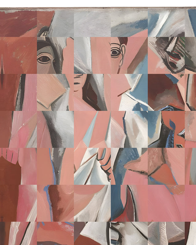 Picasso - Les Demoiselles D'avignon, Full Bleed