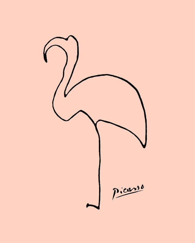 Picasso - The Flamingo, Full Bleed