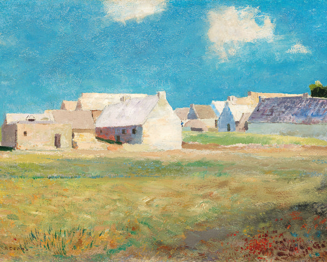 Redon - Breton Village, Full Bleed