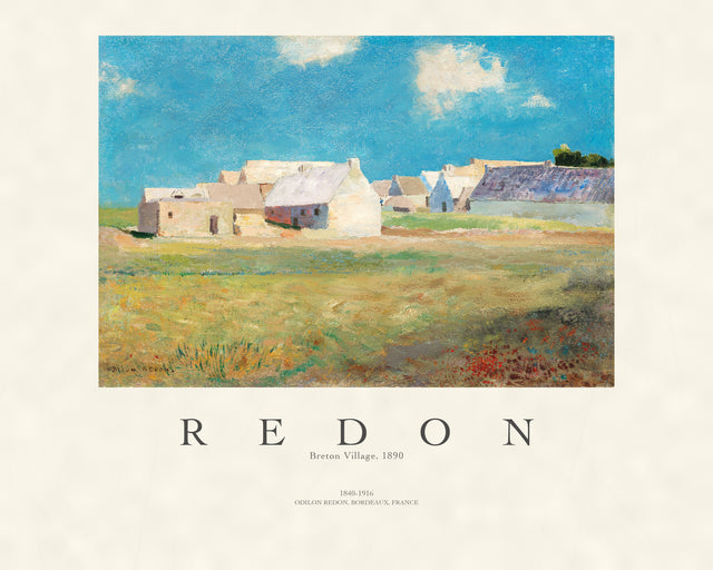 Redon - Breton Village, Gallery Style