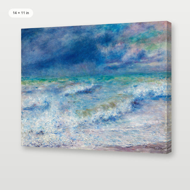 Renoir - Seascape, Gallery Wrap