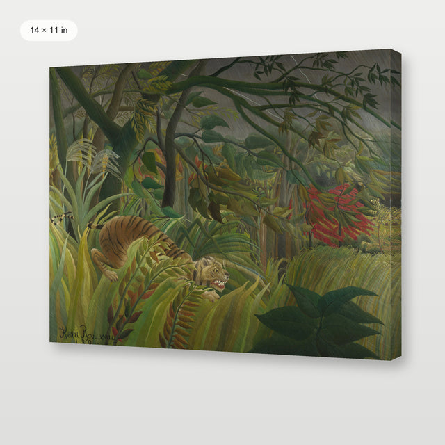 Rousseau - Tiger In A Tropical Storm, Gallery Wrap