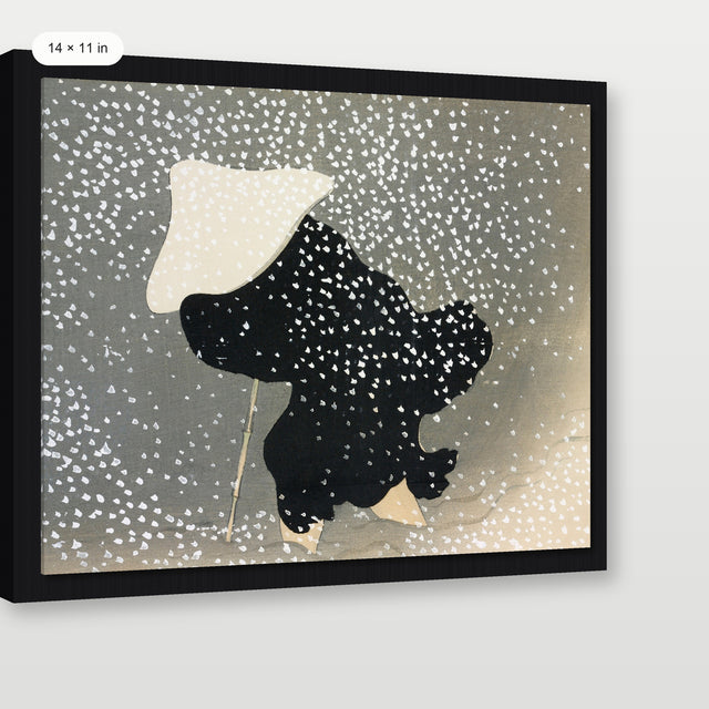 Sekka - Snow, Black Floater Frame