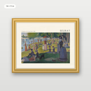 Seurat - A Sunday On La Grande Jatte