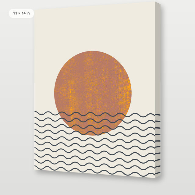 Sun Waves, Gallery Wrap