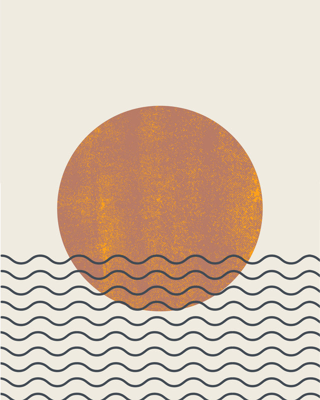 Sun Waves, Full Bleed