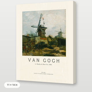 Van Gogh - Le Moulin De La Blute - fin