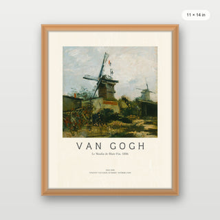 Van Gogh - Le Moulin De La Blute - fin