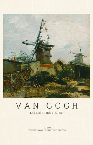 Van Gogh - Le Moulin De La Blute - fin