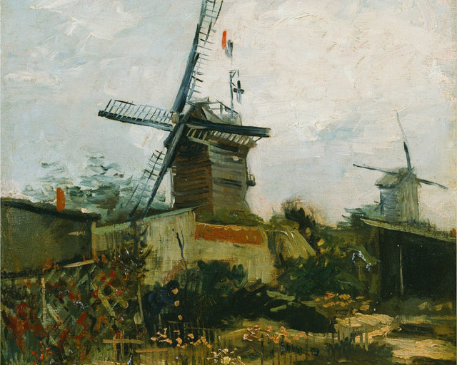 Van Gogh - Le Moulin De La Blute - fin, Full Bleed