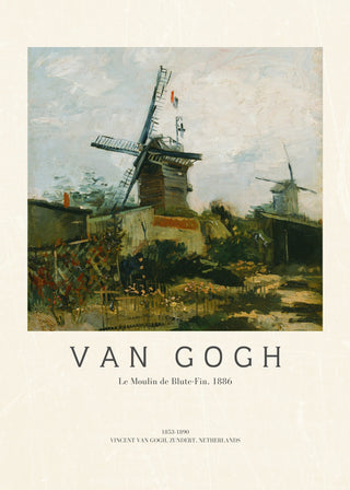 Van Gogh - Le Moulin De La Blute - fin