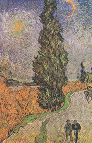 Van Gogh - Road With Cypress And Star