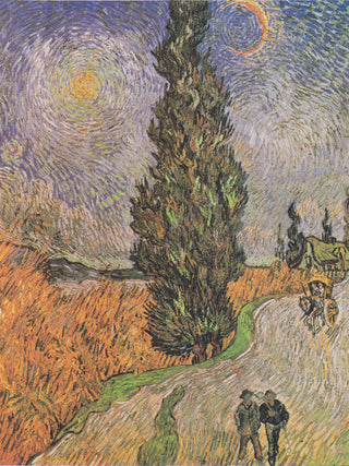 Van Gogh - Road With Cypress And Star