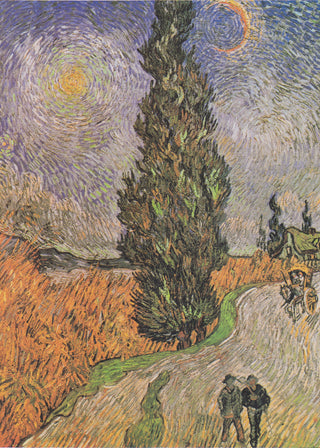 Van Gogh - Road With Cypress And Star