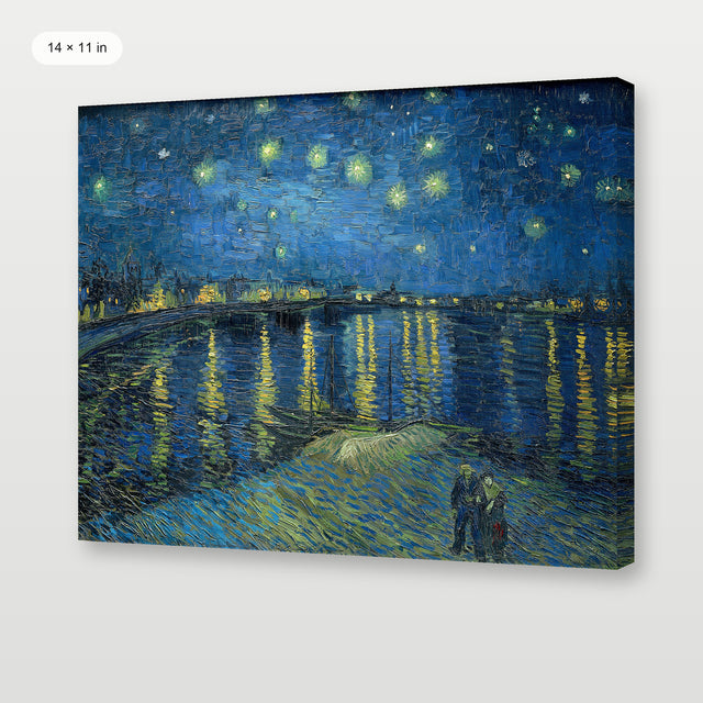 Van Gogh - Starry Night Over The Rhône, Gallery Wrap