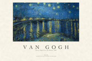 Van Gogh - Starry Night Over The Rhône