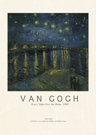Van Gogh - Starry Night Over The Rhône