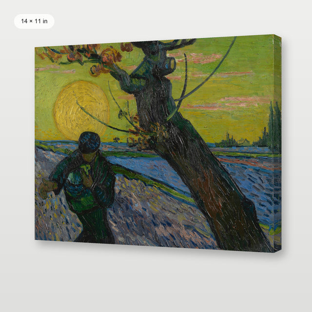 Van Gogh - The Sower, Gallery Wrap