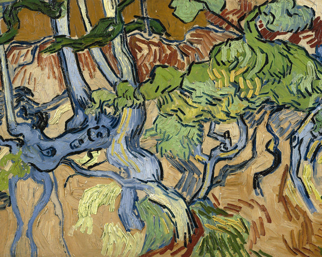 Van Gogh - Tree Roots, Full Bleed