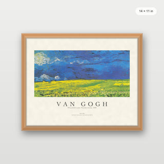 Van Gogh - Wheatfield Under Thunderclouds