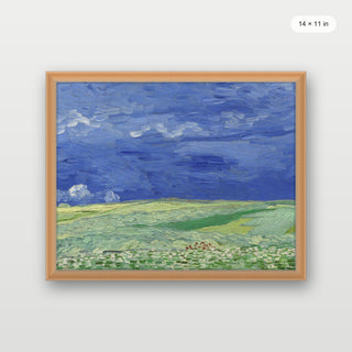 Van Gogh - Wheatfield Under Thunderclouds